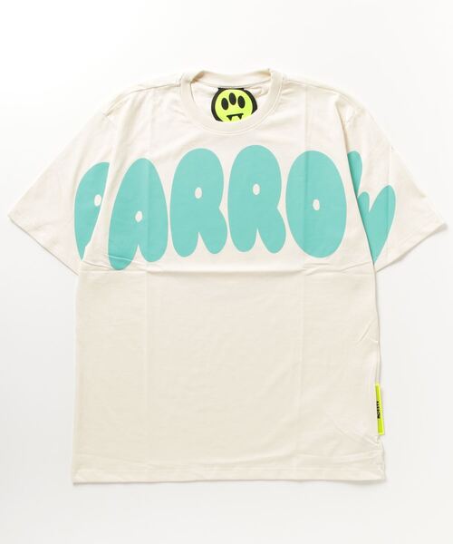 [BARROW] BARROWスマイル×テディベアプリント半袖ロゴTシャツ BARROW（バロー）の「【BARROW】 バロー 34105 JERSEY T-SHIRT