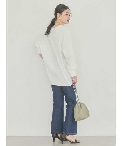 AMERICAN HOLIC（アメリカンホリック）の「スキッパーワッフルプルオーバー（Tシャツ/カットソー・レディース・オフホワイト/イエロー/その他9・M/L）」の13枚目の写真