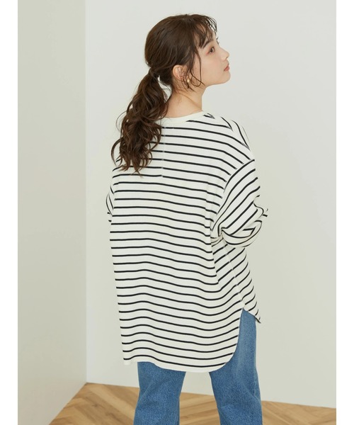 AMERICAN HOLIC（アメリカンホリック）の「スキッパーワッフルプルオーバー（Tシャツ/カットソー・レディース・オフホワイト/イエロー/その他9・M/L）」の16枚目の写真