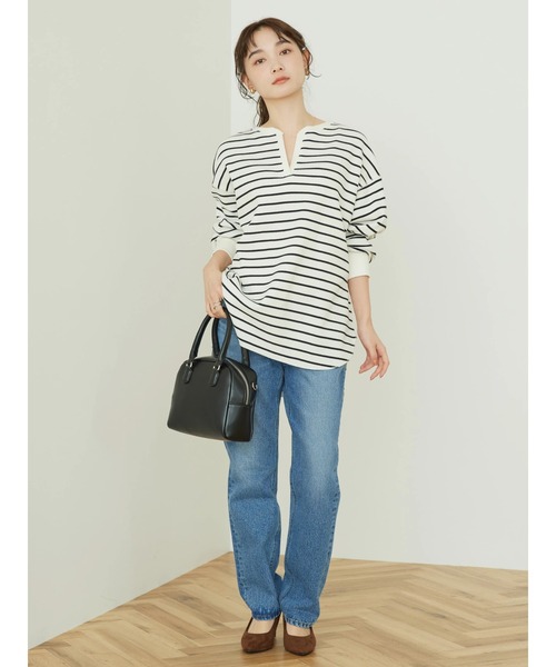 AMERICAN HOLIC（アメリカンホリック）の「スキッパーワッフルプルオーバー（Tシャツ/カットソー・レディース・オフホワイト/イエロー/その他9・M/L）」の18枚目の写真