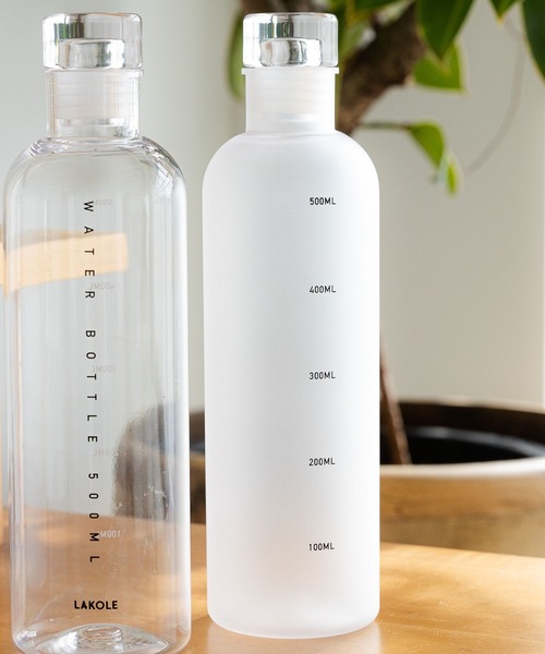 LAKOLE（ラコレ）の「ウォーターボトル[500ml] / 189244（水筒・レディース・ホワイト/その他3・FREE）」の2枚目の写真