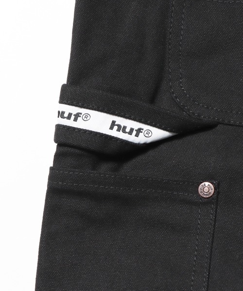 HUF（ハフ）の「HUF/ハフ GILMAN DOUBLE KNEE PANT ダブルニーパンツ ペインターパンツ（チノパンツ・メンズ・ブラック/オリーブ・30/32/34）」の13枚目の写真