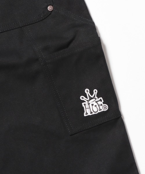 HUF（ハフ）の「HUF/ハフ GILMAN DOUBLE KNEE PANT ダブルニーパンツ ペインターパンツ（チノパンツ・メンズ・ブラック/オリーブ・30/32/34）」の14枚目の写真