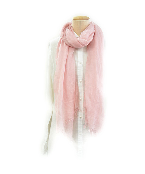 Gredecana グリデカナ の Gredecana ストール 草木染シルクカシミヤストール ピンク ストール ショール Wear
