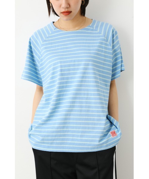 RODEO CROWNS WIDE BOWL(ロデオクラウンズワイドボウル)の「チュール レイヤードボーダ Tシャツ(Tシャツ/カットソー・レディース・オレンジ系その他/ベージュ系その他/グリーン系その他・FREE)」の11枚目の写真