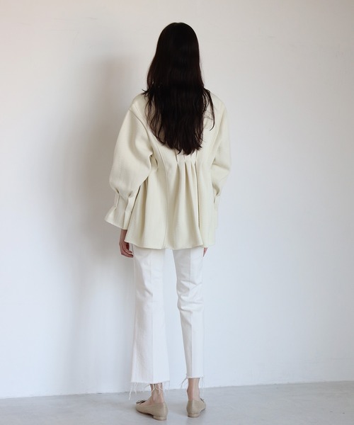 YANUK（ヤヌーク）の「YANUK / semi flare denim(セミフレアホワイト
