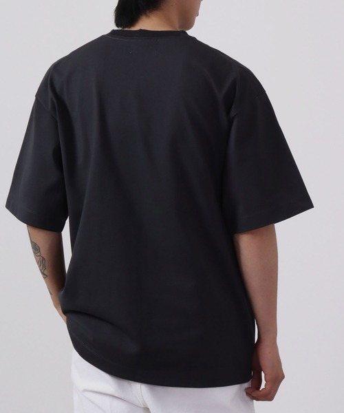 Sunny Smith(サニースミス)の「Sunnysmith 11.6ウルトラヘビーオンス Champion Plating Heavy 半袖Tシャツ(Tシャツ/カットソー・メンズ・チャコール/オフホワイト/ブラック・M/L)」の16枚目の写真