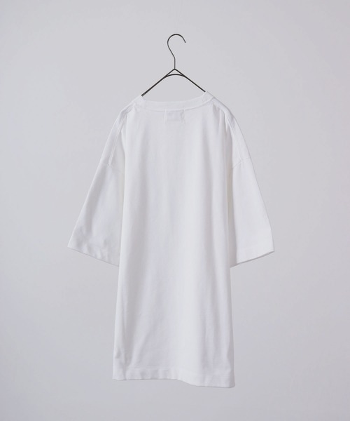 Sunny Smith(サニースミス)の「Sunnysmith 11.6ウルトラヘビーオンス Champion Plating Heavy 半袖Tシャツ(Tシャツ/カットソー・メンズ・チャコール/オフホワイト/ブラック・M/L)」の20枚目の写真