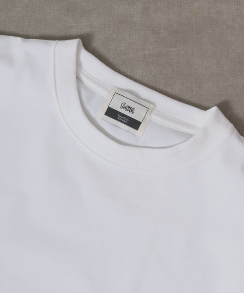 Sunny Smith(サニースミス)の「Sunnysmith 11.6ウルトラヘビーオンス Champion Plating Heavy 半袖Tシャツ(Tシャツ/カットソー・メンズ・チャコール/オフホワイト/ブラック・M/L)」の19枚目の写真