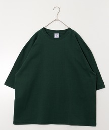 【JEMORGAN / ジェーイーモーガン】天竺袖ワッペン半袖クルーネックＴシャツ