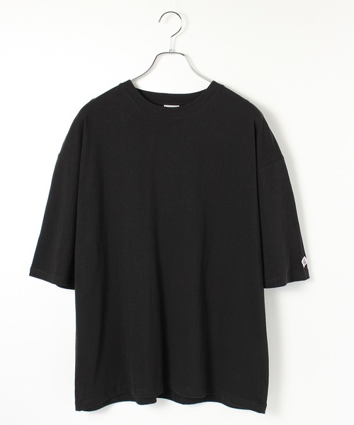JEMORGAN（ジェーイーモーガン）の「【JEMORGAN / ジェーイーモーガン】天竺袖ワッペン半袖クルーネックＴシャツ（Tシャツ/カットソー・メンズ・ライトグレー/ブラック/ベージュ/オフホワイト/グリーン/ネイビー/サーモンピンク/グリーン系1/ベージュ系1・XL/L/M）」の3枚目の写真