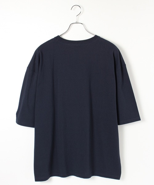 JEMORGAN（ジェーイーモーガン）の「【JEMORGAN / ジェーイーモーガン】天竺袖ワッペン半袖クルーネックＴシャツ（Tシャツ/カットソー・メンズ・ライトグレー/ブラック/ベージュ/オフホワイト/グリーン/ネイビー/サーモンピンク/グリーン系1/ベージュ系1・XL/L/M）」の10枚目の写真