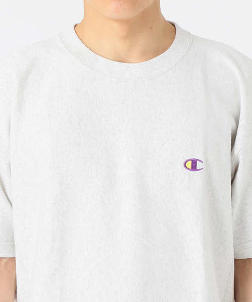 Champion(チャンピオン)の「【CHAMPION / チャンピオン】別注 リバースウィーブTシャツ(Tシャツ/カットソー・メンズ・ホワイト/ブラック/アイボリー/ブルー系その他・MEDIUM/LARGE/X-LARGE/XX-LARGE)」の19枚目の写真