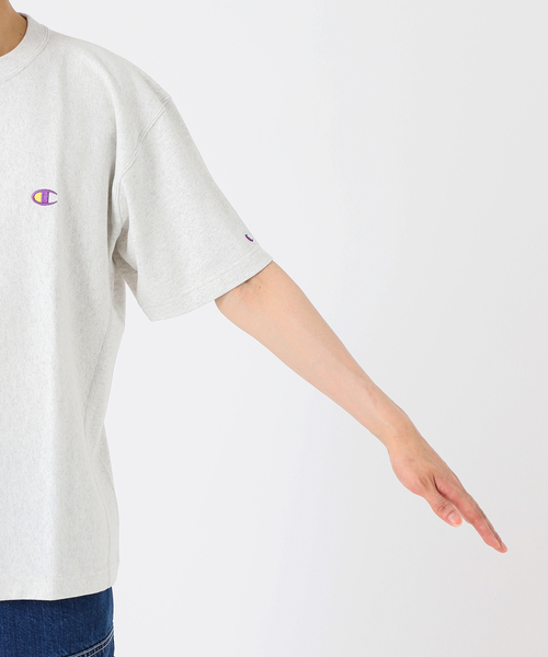Champion(チャンピオン)の「【CHAMPION / チャンピオン】別注 リバースウィーブTシャツ(Tシャツ/カットソー・メンズ・ホワイト/ブラック/アイボリー/ブルー系その他・MEDIUM/LARGE/X-LARGE/XX-LARGE)」の9枚目の写真