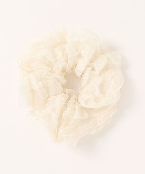 Mayree（メイリー）の「【urge select】パステルカラー ティアード シュシュ（シュシュ・レディース・ピンク/ホワイト/グリーン/パープル・FREE）」の6枚目の写真