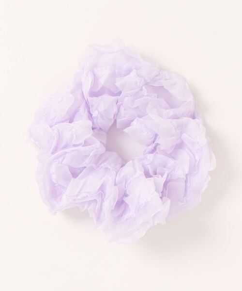 Mayree（メイリー）の「【urge select】パステルカラー ティアード シュシュ（シュシュ・レディース・ピンク/ホワイト/グリーン/パープル・FREE）」の8枚目の写真