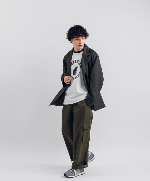MUHET(ミュエータ)の「BEARリンガーTシャツ(Tシャツ/カットソー・レディース・ボルドー/マスタード/ネイビー・X-LARGE/MEDIUM)」の19枚目の写真