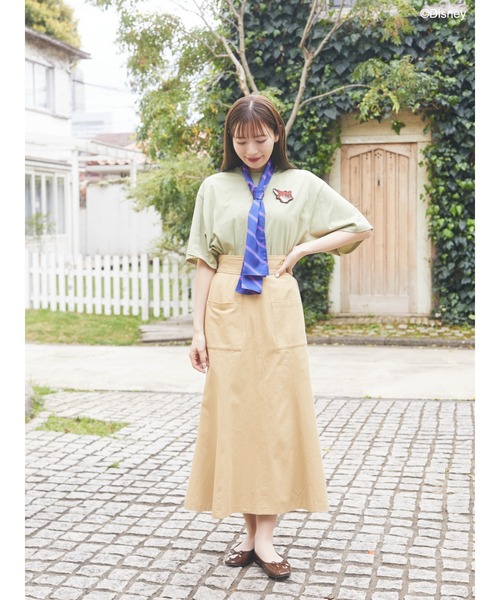 Areeam（アリーム）の「ズートピア ニック/スカーフ付きＴシャツ（Tシャツ/カットソー・レディース・ライトグリーン・FREE）」の12枚目の写真