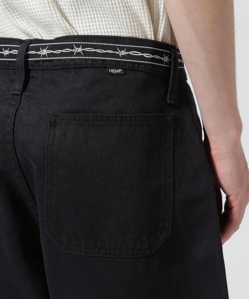TENBOX（テンボックス）の「MANASTASH×TENBOX(マナスタッシュ×テンボックス) HEMP ショーツ（その他パンツ・メンズ・ブラック・S/M/L）」の8枚目の写真