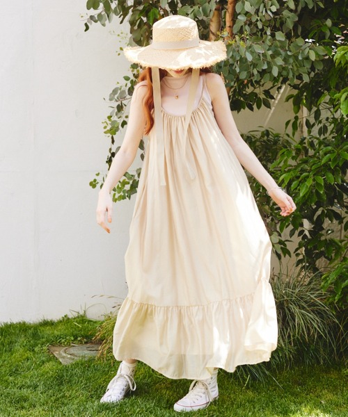 paravion（パラビオン）の「【着回し力抜群！】シンプルアメスリタンクトップ（タンクトップ・レディース・ピンク/ホワイト・FREE）」の21枚目の写真