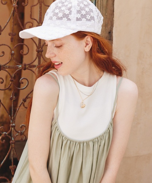 paravion（パラビオン）の「【着回し力抜群！】シンプルアメスリタンクトップ（タンクトップ・レディース・ピンク/ホワイト・FREE）」の15枚目の写真