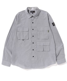 MR BATHING APE MULTI POCKET RELAXED FIT SHIRT M