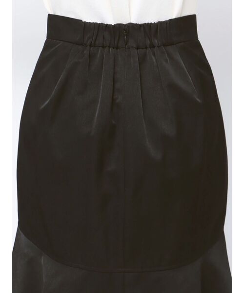 LAGUNAMOON（ラグナムーン）の「レースアップヘムボリュームスカート（スカート・レディース・ライトグレー/ブラック・SMALL/MEDIUM）」の8枚目の写真