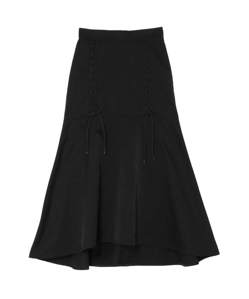 LAGUNAMOON（ラグナムーン）の「レースアップヘムボリュームスカート（スカート・レディース・ライトグレー/ブラック・SMALL/MEDIUM）」の14枚目の写真