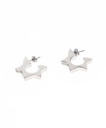 ※はるこX-girl ピアス2 X-girl（エックスガール）の「ANGEL ＆ CROSS EARRINGS（ピアス