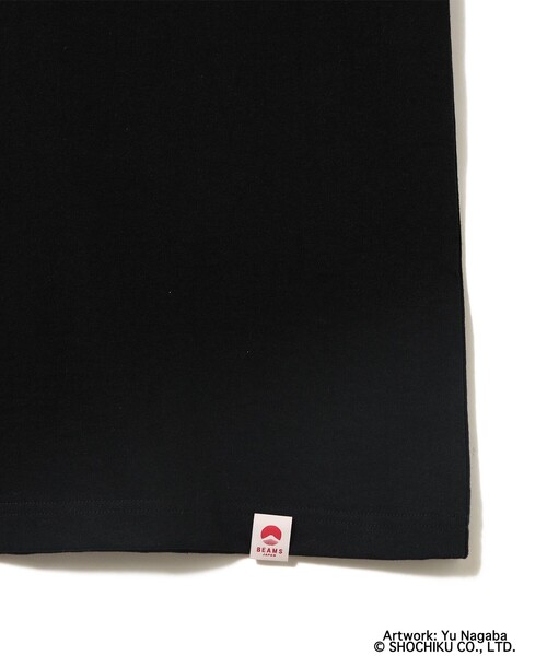 BEAMS JAPAN(ビームス ジャパン)の「小津安二郎監督 × BEAMS JAPAN / 小津安二郎 イラスト Tシャツ(Tシャツ/カットソー・メンズ・ブラック/ホワイト/レッド・MEDIUM/X-LARGE/LARGE)」の9枚目の写真