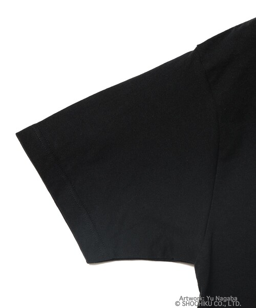 BEAMS JAPAN(ビームス ジャパン)の「小津安二郎監督 × BEAMS JAPAN / 小津安二郎 イラスト Tシャツ(Tシャツ/カットソー・メンズ・ブラック/ホワイト/レッド・MEDIUM/X-LARGE/LARGE)」の10枚目の写真