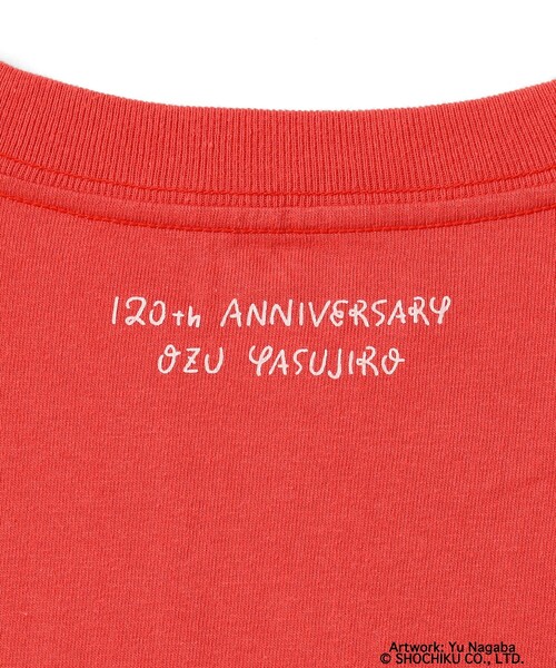 BEAMS JAPAN(ビームス ジャパン)の「小津安二郎監督 × BEAMS JAPAN / 小津安二郎 イラスト Tシャツ(Tシャツ/カットソー・メンズ・ブラック/ホワイト/レッド・MEDIUM/X-LARGE/LARGE)」の18枚目の写真