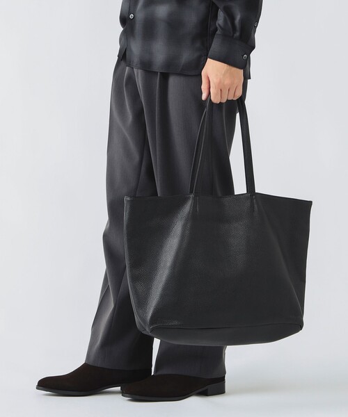 ユニセックス】レザー トートバッグ【A4サイズ・ノートPC収納