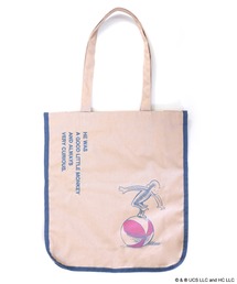 ACCOMMODE（アコモデ）の「【365Curious 】おさるのジョージ　COLOR×COLOR トートバッグ（トートバッグ）」