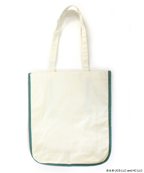 ACCOMMODE(アコモデ)の「【365Curious 】おさるのジョージ COLOR×COLOR トートバッグ(トートバッグ・レディース・アイボリー/ブルー/ピンク・FREE)」の7枚目の写真