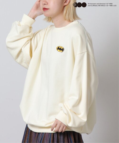 DOUBLE NAME(ダブルネーム)の「ワーナー100周年コラボプルオーバー(Tシャツ/カットソー・レディース・オフホワイト/グリーン/スミクロ・FREE)」の8枚目の写真