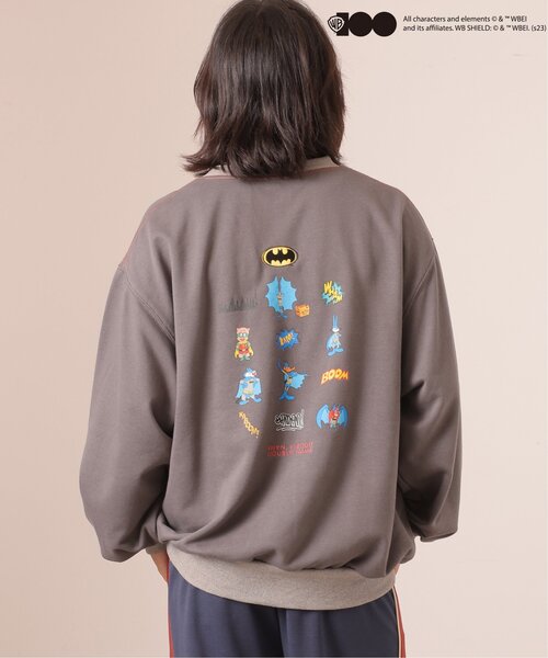 DOUBLE NAME(ダブルネーム)の「ワーナー100周年コラボプルオーバー(Tシャツ/カットソー・レディース・オフホワイト/グリーン/スミクロ・FREE)」の16枚目の写真