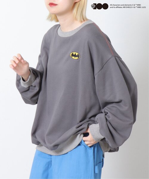 DOUBLE NAME(ダブルネーム)の「ワーナー100周年コラボプルオーバー(Tシャツ/カットソー・レディース・オフホワイト/グリーン/スミクロ・FREE)」の19枚目の写真