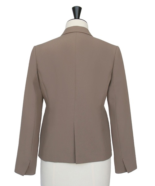 RUIRUE BOUTIQUE(ルイルエブティック)の「選べる4タイプ洗えるベーシックビジネススーツ セミワイドパンツセット(Bセット/Dセット)《着用動画あり》(スーツセット・レディース・ブラック/ブラウン系1/ブラウン/ブラック系1/ネイビー系1/ネイビー/アイボリー/グレー/グレー系1/アイボリー系1・S/M/L/LL/3L/4L/5L)」の19枚目の写真