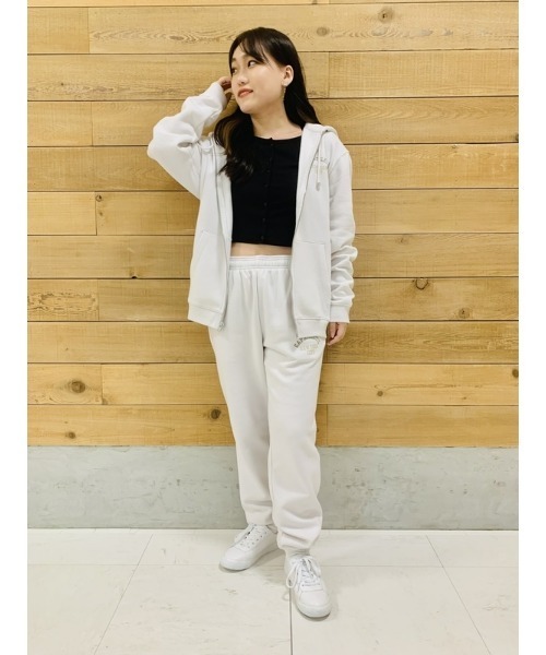 GAP（ギャップ）の「GAP "ATHLETIC" アーチロゴ ジョガーパンツ(ユニセックス)（スウェットパンツ・メンズ・ブラック/ワイン/ブルー/ホワイト系その他/ライトグレー・XS/S/M/L/XL）」の13枚目の写真