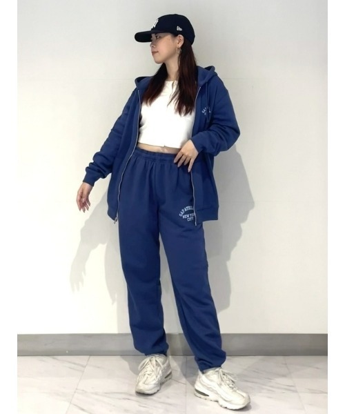 GAP（ギャップ）の「GAP "ATHLETIC" アーチロゴ ジョガーパンツ(ユニセックス)（スウェットパンツ・メンズ・ブラック/ワイン/ブルー/ホワイト系その他/ライトグレー・XS/S/M/L/XL）」の12枚目の写真