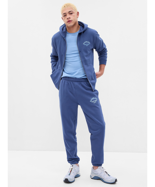 GAP（ギャップ）の「GAP "ATHLETIC" アーチロゴ ジョガーパンツ(ユニセックス)（スウェットパンツ・メンズ・ブラック/ワイン/ブルー/ホワイト系その他/ライトグレー・XS/S/M/L/XL）」の16枚目の写真