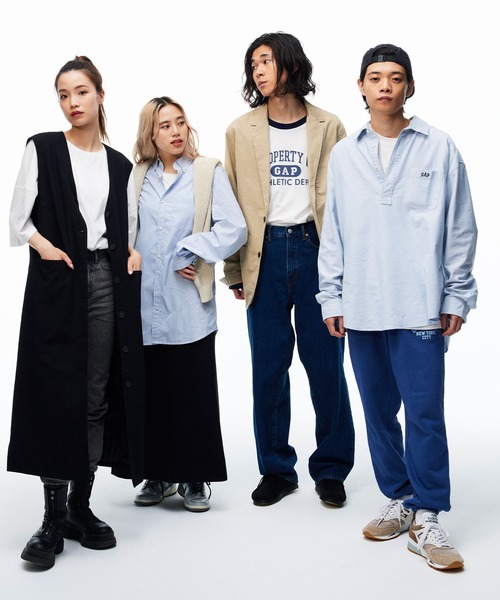 GAP（ギャップ）の「GAP "ATHLETIC" アーチロゴ ジョガーパンツ(ユニセックス)（スウェットパンツ・メンズ・ブラック/ワイン/ブルー/ホワイト系その他/ライトグレー・XS/S/M/L/XL）」の15枚目の写真