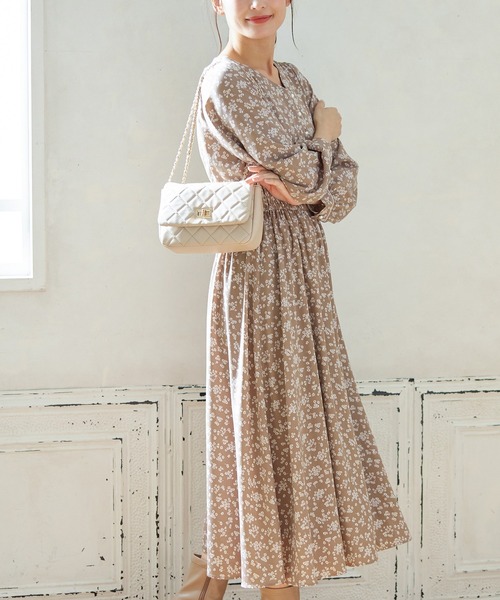 Honeys（ハニーズ）の「パール釦使いワンピース（ワンピース）」 - WEAR