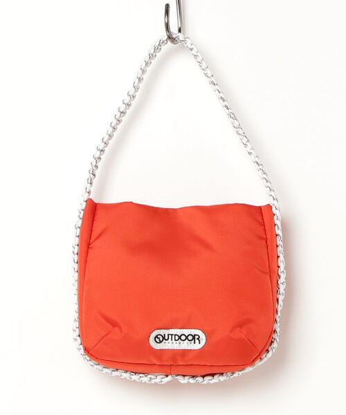 OUTDOOR PRODUCTS(アウトドアプロダクツ)の「【 OUTDOOR PRODUCTS / アウトドアプロダクツ 】 ハーフムーン バッグ 23SS12 halfM BAG BKI(ハンドバッグ・レディース・ブラック/オレンジ・FREE)」の17枚目の写真
