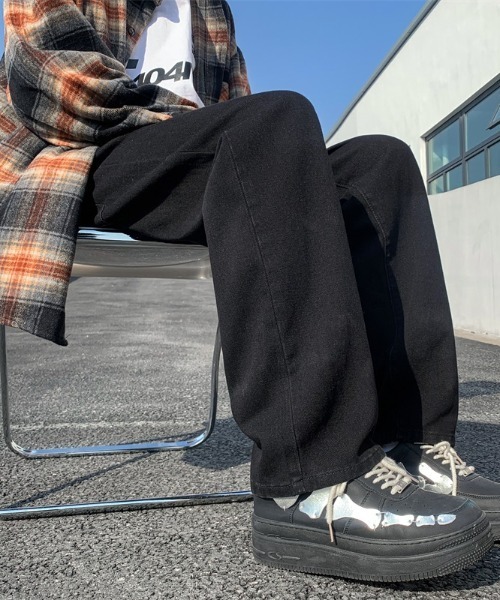 MGV(エムジーヴィー)の「ストレートルーズデニム(デニムパンツ・メンズ・ブルー/ブラック/ライトブルー/インディゴブルー/ライトインディゴブルー/ケミカルウォッシュ・MEDIUM/LARGE/X-LARGE)」の15枚目の写真