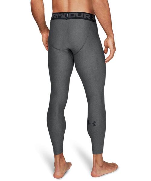 UNDER ARMOUR（アンダーアーマー）の「UAヒートギアアーマー2.0 レギンス（トレーニング/メンズ）（レギンス/スパッツ・メンズ・ダークグレー・S/XL/L/M/XXL）」の2枚目の写真