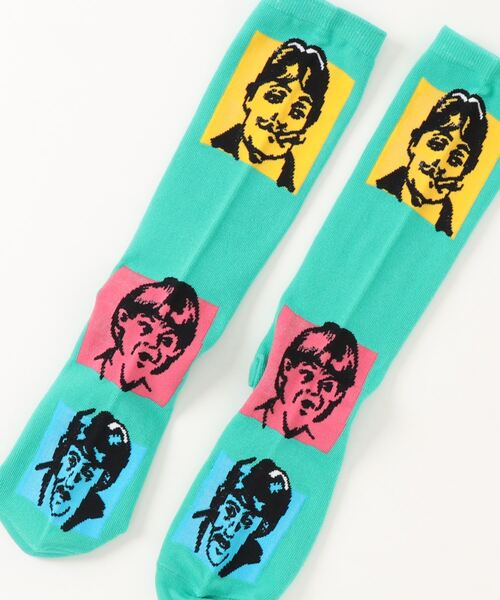 RNA(アールエヌエー)の「E4933 フェイスジャカードソックス(ソックス/靴下・レディース・エメラルド/オフホワイト/ブラック・FREE)」の19枚目の写真