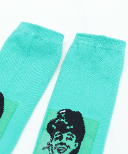 RNA(アールエヌエー)の「E4933 フェイスジャカードソックス(ソックス/靴下・レディース・エメラルド/オフホワイト/ブラック・FREE)」の15枚目の写真