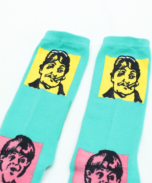 RNA(アールエヌエー)の「E4933 フェイスジャカードソックス(ソックス/靴下・レディース・エメラルド/オフホワイト/ブラック・FREE)」の17枚目の写真